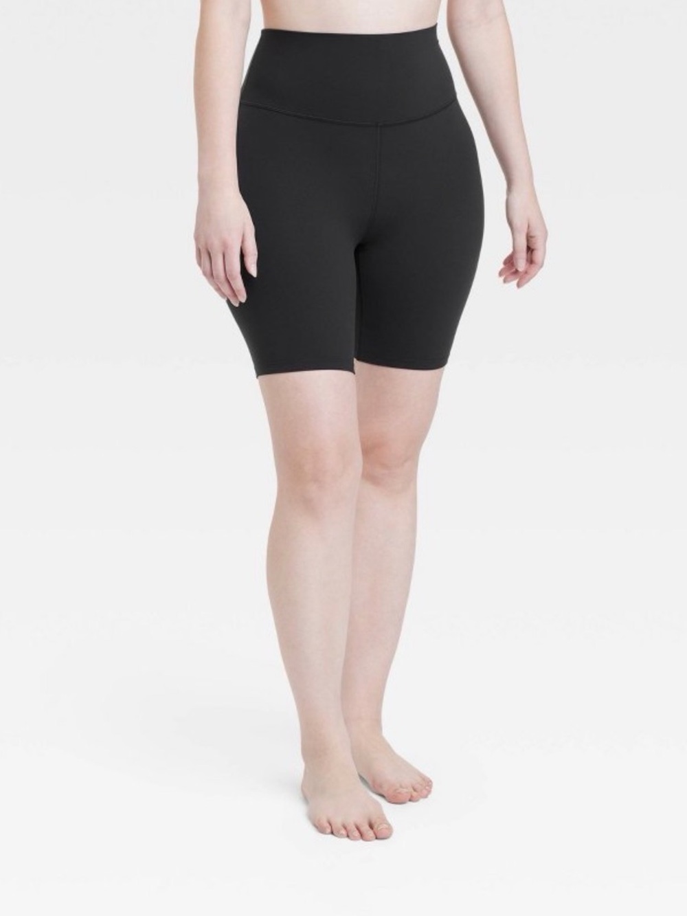 all in motion Black High-Waist Bike Shorts